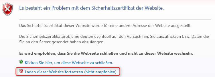 Postfach regel 