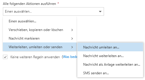 Postfach regel 11