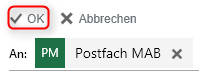 Postfach regel 13
