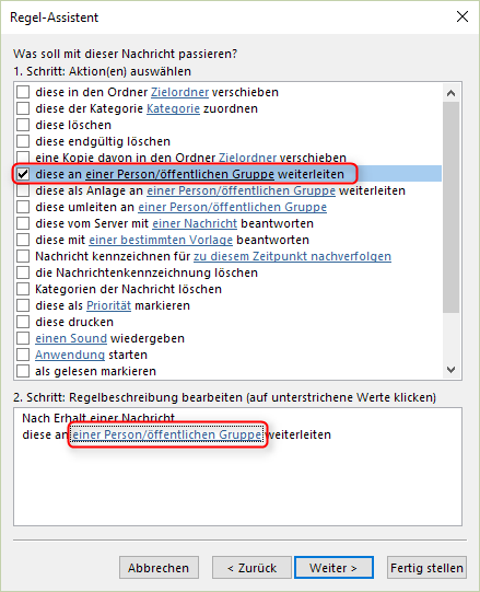 email weiterleitung 6