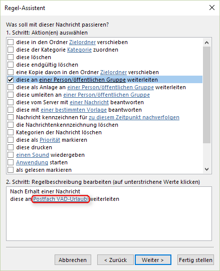 email weiterleitung 8
